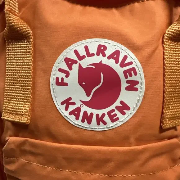Fjallraven Kanken Mini Backpack Spicy Orange 5-Pocket Everyday Outdoor Pack - Picture 2 of 15